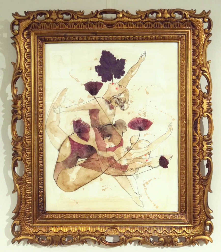 Linfa d'autunno . 57x67 cm/collezione privata