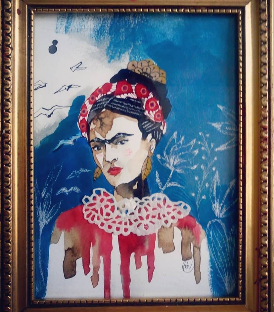 :: F R I D A Kahlo :: "La vita scorre e apre sentieri che non si percorrono invano"/collezione privata