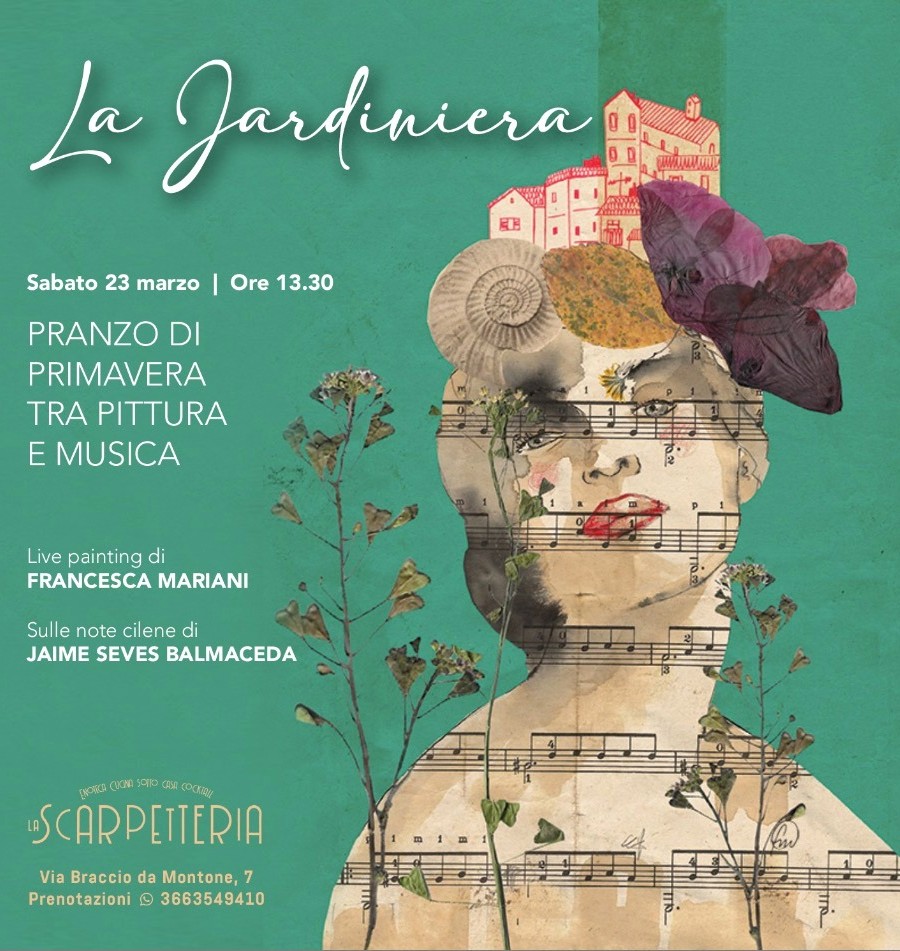 LA JARDINIERA: live painting in musica - La Scarpetteria/Roma