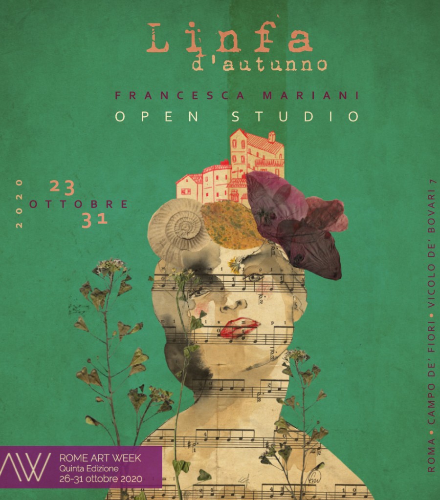 LINFA D'AUTUNNO:perSonale/open studio/RAW - atelier Vicolo de Bovari 7/Roma