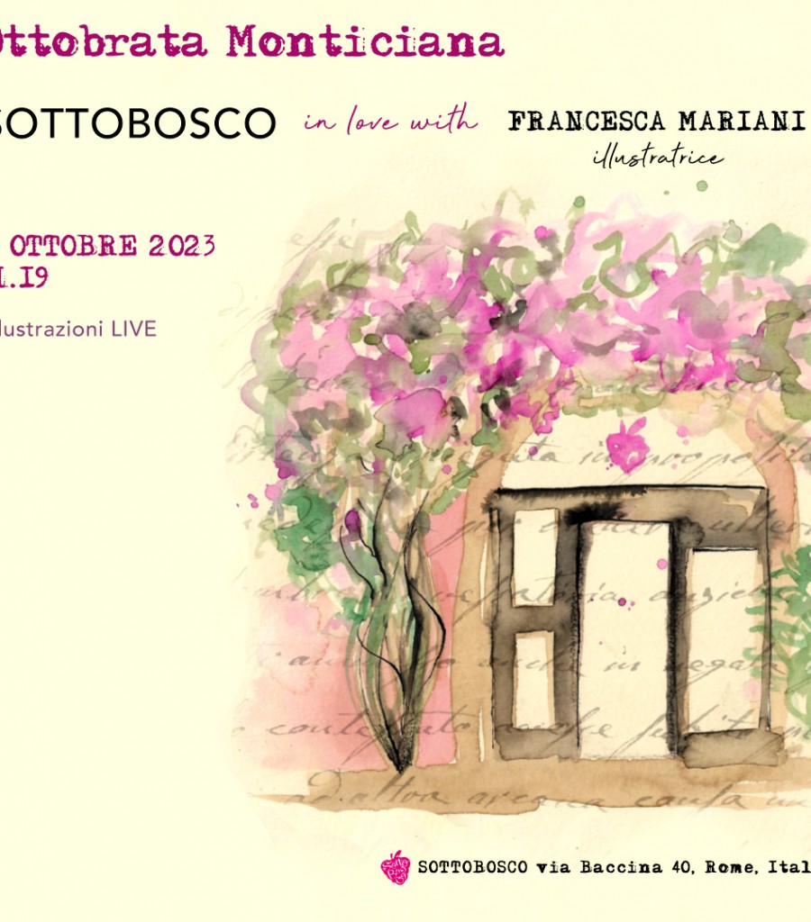 Live painting in musica/ottobrata Monticiana - Sottobosco/Roma