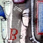 sognaLIBeRO_5#ink, acrylic, digital letters_2011